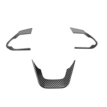 Автомобильная накладка на панель рулевого колеса из углеродного волокна, Декоративная рамка, наклейка для Voxy Noah 90 Series 2022 +