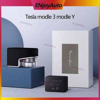 Интеллектуальная система ароматизации анионов в автомобиле дезодорация выхода кондиционера для Tesla Model 3 Modle Y Refit APP Control