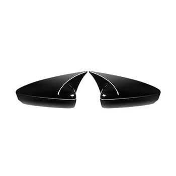 Тип мегафона ABS в стиле пианино черного цвета Крышка бокового зеркала заднего вида Крышки заднего вида для 20 Mazda Enclave