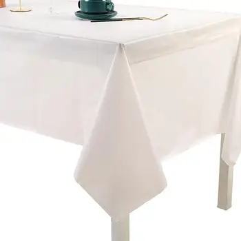 Пластиковая скатерть в стиле аккуратного обеденного стола, Тройная упаковка прочных одноразовых скатертей, водонепроницаемых, маслостойких для дома