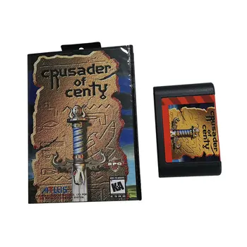 Игровой картридж CRUSADER OF CENTY MD Для 16-битных игровых консолей NTSC и PAL