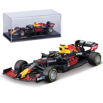 Bburago 1:43 Red Bull Racing 2021 RB16B #33 #11 F1 RB16 B Болид Формулы-1 Статические Автомобили, Отлитые под давлением, Коллекционная Модель Гоночного Автомобиля, Игрушки