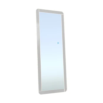 Светящееся акриловое зеркало с лампой в полный рост, туалетное зеркало, домашнее винтажное настенное напольное зеркало в скандинавском стиле