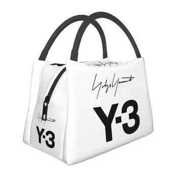 Изготовленная на заказ сумка для ланча Yohji Yamamoto Для мужчин и женщин, Кулер, Термоизолированный ланч-бокс для пикника, кемпинга, работы, путешествий