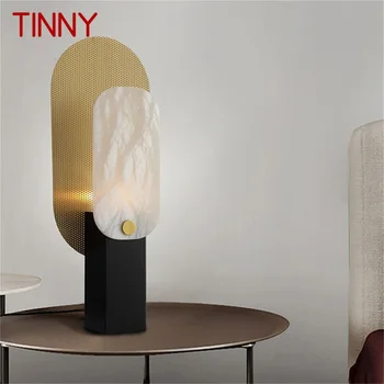 Миниатюрная современная настольная лампа креативного дизайна, настольное освещение для дома, гостиной, спальни, светодиодный светильник