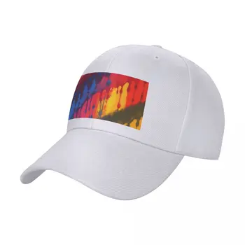 Бейсболки унисекс, уличная одежда Drip Tiedye, летние спортивные бейсболки, хип-хоп кепки, многоцветные шляпы