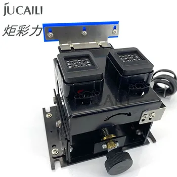 Каретка для принтера Jucaili one set с двойной головкой для Epson xp600 tx800, кронштейн печатающей головки, рамка для держателя головки, станция укупорки