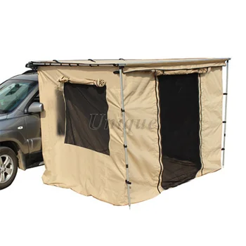 Тент на крыше автомобиля, походная палатка, козырек от солнца, навесное укрытие на 3-4 человека