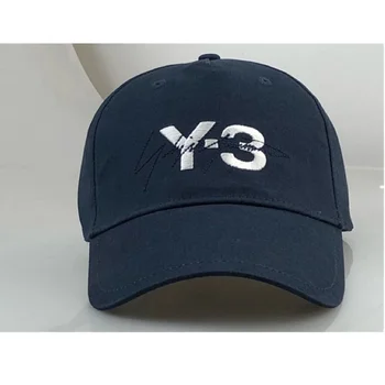 Бейсболка Y3 Y-3, модная повседневная шляпа, спортивные солнцезащитные козырьки для мужчин и женщин, кепка с жестким верхом, универсальная солнцезащитная шляпа с вышивкой
