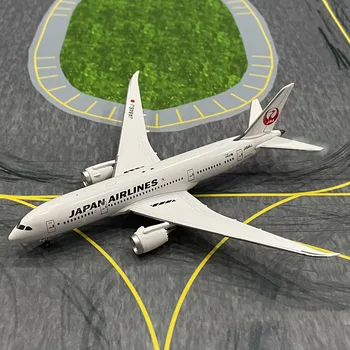 Литье под давлением в масштабе 1:400 Jal Japan Airlines Boeing B787-8 Airliner Ja846j Модель самолета Имитация сплава Статические Металлические Украшения