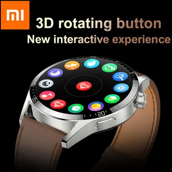 Xiaomi Mijia Новые смарт-часы с NFC, голосовой ассистент с отслеживанием движения, GPS, IP68, Водонепроницаемые спортивные часы с ЭКГ, PPG, Bluetooth, смарт-часы