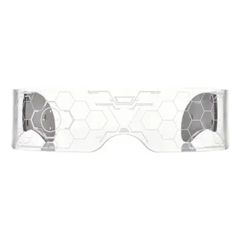 Светодиодные светящиеся очки DJ Солнцезащитные очки для вечеринки EL Мигающий неоновый бар Очки для вечеринки Светящиеся очки Для костюмированной вечеринки Декор Клуба