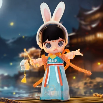 Kawaii Original Molly Garden Lantern Festival Милые Подвижные Куклы, аниме-фигурки, детские Модные игрушки, подарки ко Дню Рождения