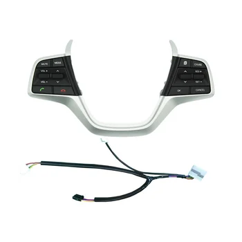 Автомобильный Канал Управления Громкостью Телефона Круиз-Контроль Кнопок Рулевого Колеса Переключатель для Hyundai Elantra 1.6L