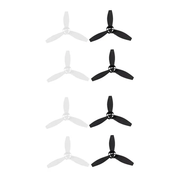8 Пропеллеров, реквизит, запасные части, лезвия для дрона Parrot Bebop 2, черный, белый цвет