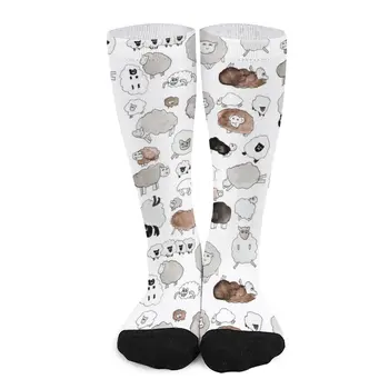 Носки с овечьими носками Нагревательный носок Забавные носки мужские чулки компрессионные