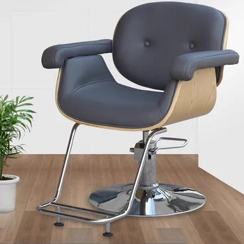 Косметический стиль Парикмахерское кресло Педикюрное седло Татуировка Роскошное седло для мытья Парикмахерское кресло Шезлонг для макияжа Мебель для патио
