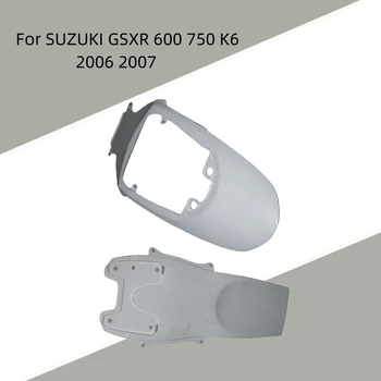 Аксессуары для мотоциклов Неокрашенная задняя крышка багажника Инжекционный обтекатель ABS для SUZUKI GSXR 600 750 K6 2006 2007