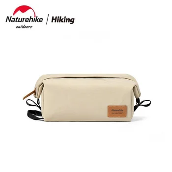 Водоотталкивающая сумка для хранения Naturehike для деловой поездки на открытом воздухе, квадратная сумка для стирки из поли-хлопка, косметичка для путешествий большой емкости