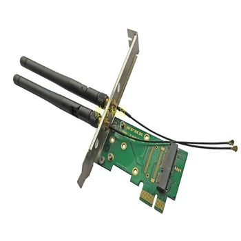 Контроллер беспроводной сети MINI PCIE WIFI полной и половинной высоты к интерфейсной адаптерной плате x1