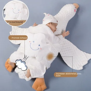 Подушка для кормления младенцев с функцией оформления комнаты Goose Baby White Комфортная подушка для облегчения кишечных колик с вытяжкой